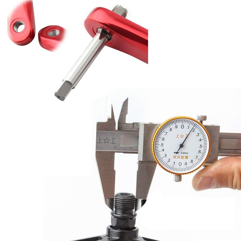 CfoPiryx S28esong Thread Tap Pedal Accessories Universal HSS Portable Bicycle Outdoor Bike Crank Repair Tool Replacement Right Left Hand Durable Clean - Image 3